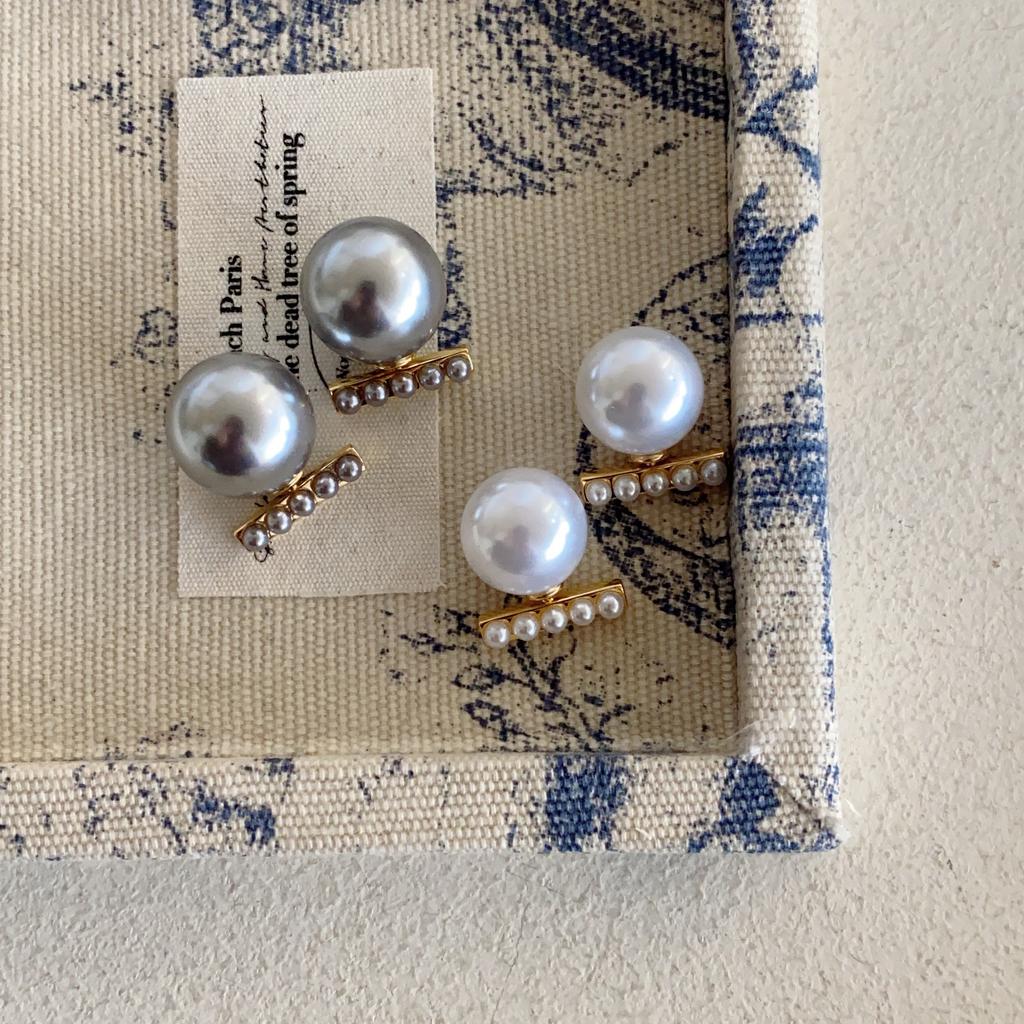 Pearl Earrings Women'S Stud Earrings Unique Light Luxury Earrings Light Luxury Small Fragrant Style High-End Earrings