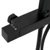Double Head Shower Set with Mixer Tap Hose Black Brass