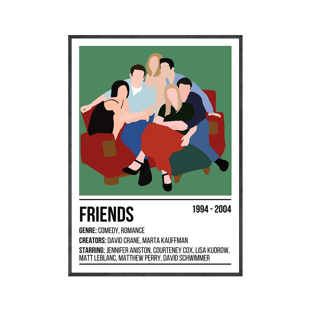 Vintage Poster British Comedy TV Show Movie Brooklyn Criminal Minds Wall Art Pictures for Living Room Bedroom Home Decoration