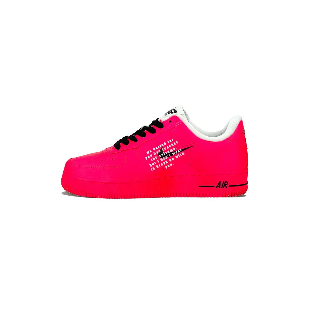 Nike Air Force 1 LOW top Skateboard Shoes Women's Rose Red FB8251-100(Team338-2.0)