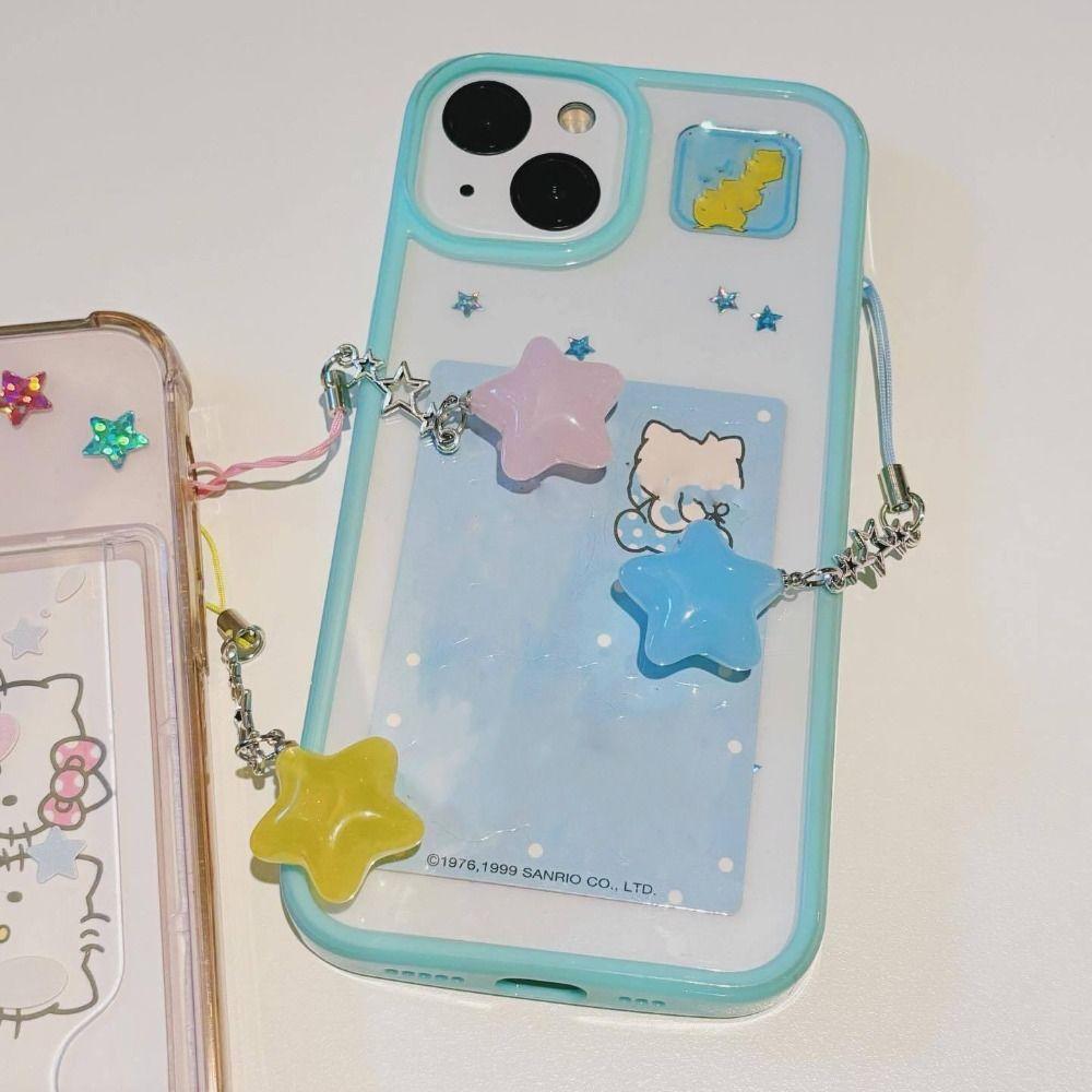 Star Phone Hanging Rope Pendant Mobile Phone Chain Fashion Star Phone Strap  Girl Jewelry