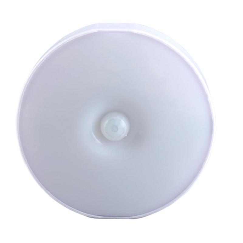 

Ночник с датчиком движения Светодиодные фонари с детектором движения для помещений USB Умный датчик человеческого тела Освещение шкафа Декорация Italy