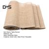 Party Tischläufer Jute Stoff Boho Stil Fleckabweisend Wohnkultur DIY Handwerk Wiederverwendbar Tischschutz Dekoration Prom Bankett Tischläufer für