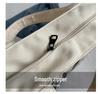 2023 Thai Gentlewoman Canvas Tote: New Letter Print Shoulder Bag