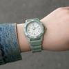 Citizen Q&Q Men's Analog Solar Watch, Water Resistant to 10 ATM, Urethane Strap, E02A-005VK, Green