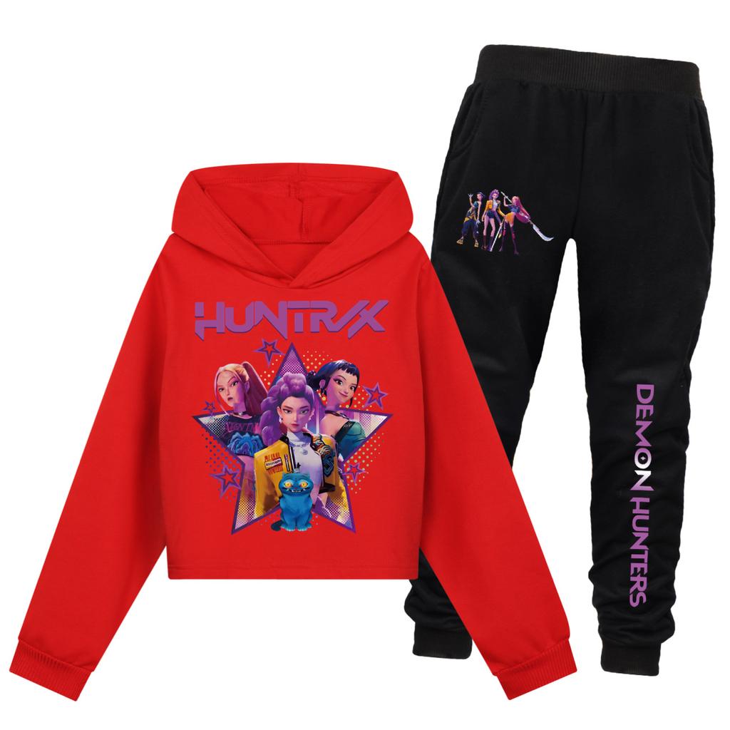 Clothing Sets Kids Unisex Children's Hoodie Short Sports Suit
