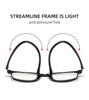 Fashion Reading Glasses Anti-Blue Light Women Men Computer Presbyopia Hyperopia Reading Eyeglasses+1.0+1.5+2.0+2.5+3.0+3.5+4.0