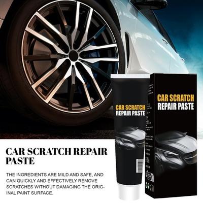 Car Scratch Wax for Minor Scratches And Scuffs Car Scratch Repair Wax Removes Surface Scratches And Stains Car Paint Scratch Remover with Sponge &