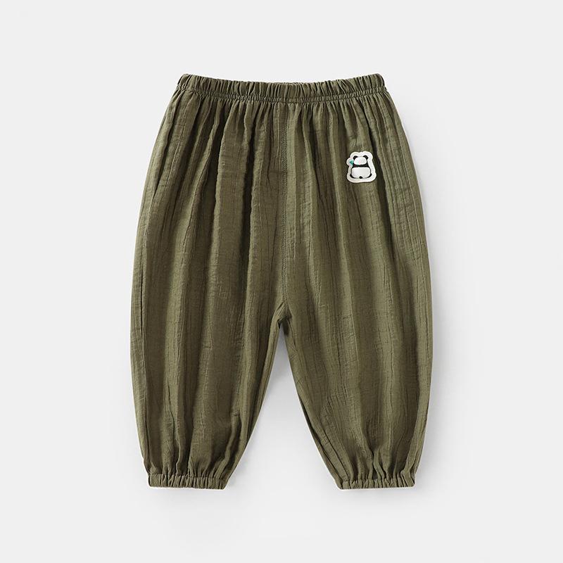 

Летние тонкие брюки с кондиционером, длинные брюки от комаров для мальчиков, детские брюки, летняя одежда для девочек, детские брюки 120