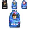 Wzór Roblox Plecak Szkolny dla Dzieci z Gwiaździstym Tłem i Dużą Pojemnością