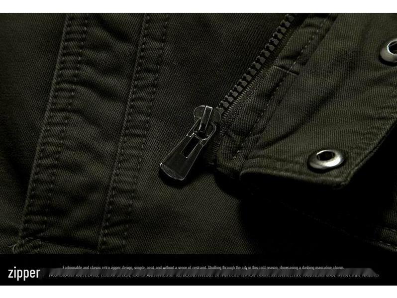 2023 Herren Militärstil Baumwolljacke für Frühling & Herbst