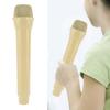 Simulated Microphone ABS Lightweight Rlistic Handheld Mic Prop for Speech Practice Cosplay Photography