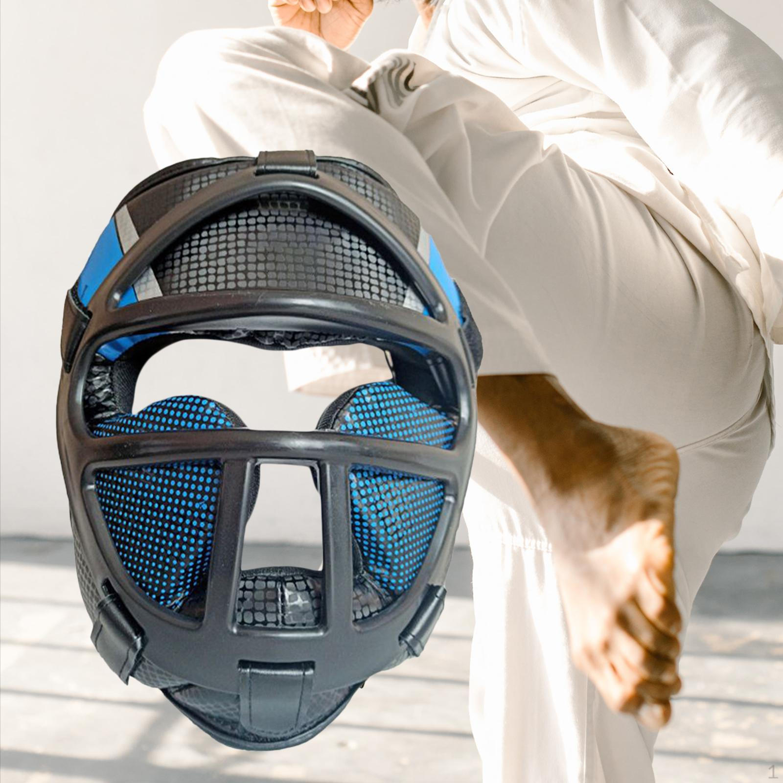 

Боксерская кепка, кепка для боевых искусств L синий