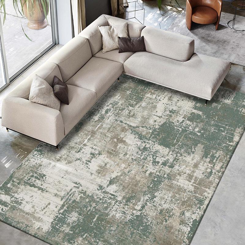 Modern Light Luxury Living Room Decoration Carpet Home Bedroom Child Room Non-slip Washable Carpets Cloakroom Leisure Simple Rug