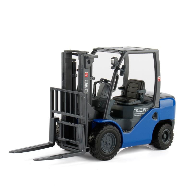 Kaidiwei 1:20 Light Forklift Alloy Engineering Model - Cargo Handling & Lifting Vehicle