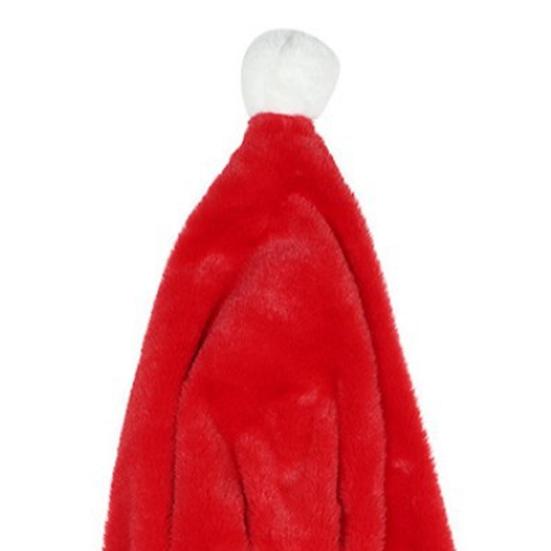 Christmas Motorcycle Helmet Cover Plush Full Face Helmet Cover Funny Santa Claus Xmas Hat