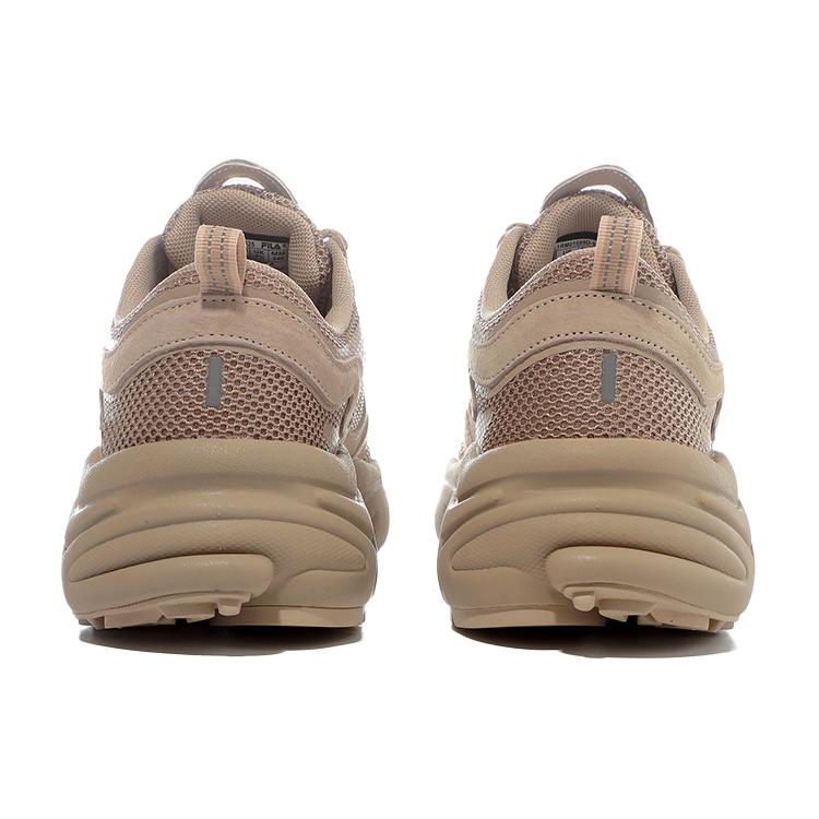 FILA Fabric Low top Casual Shoes Unisex Dark Coffee Korean Style 1RM01559E_925