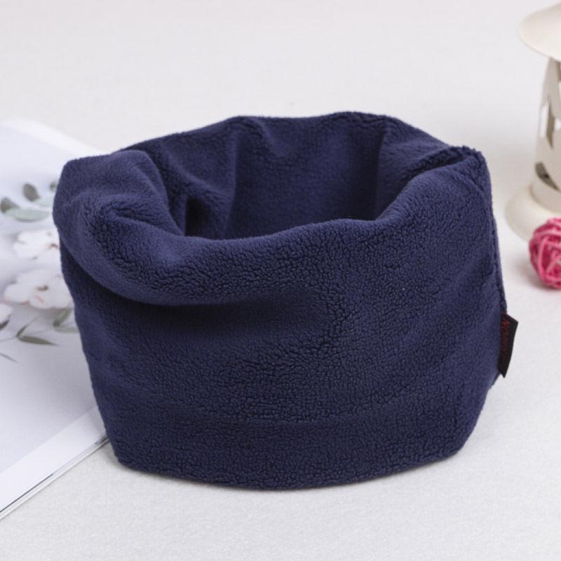 Men's Windproof Winter Cycling & Skiing Fleece Neck Gaiter Hat - Warm Cold Weather Face & Neck Protector