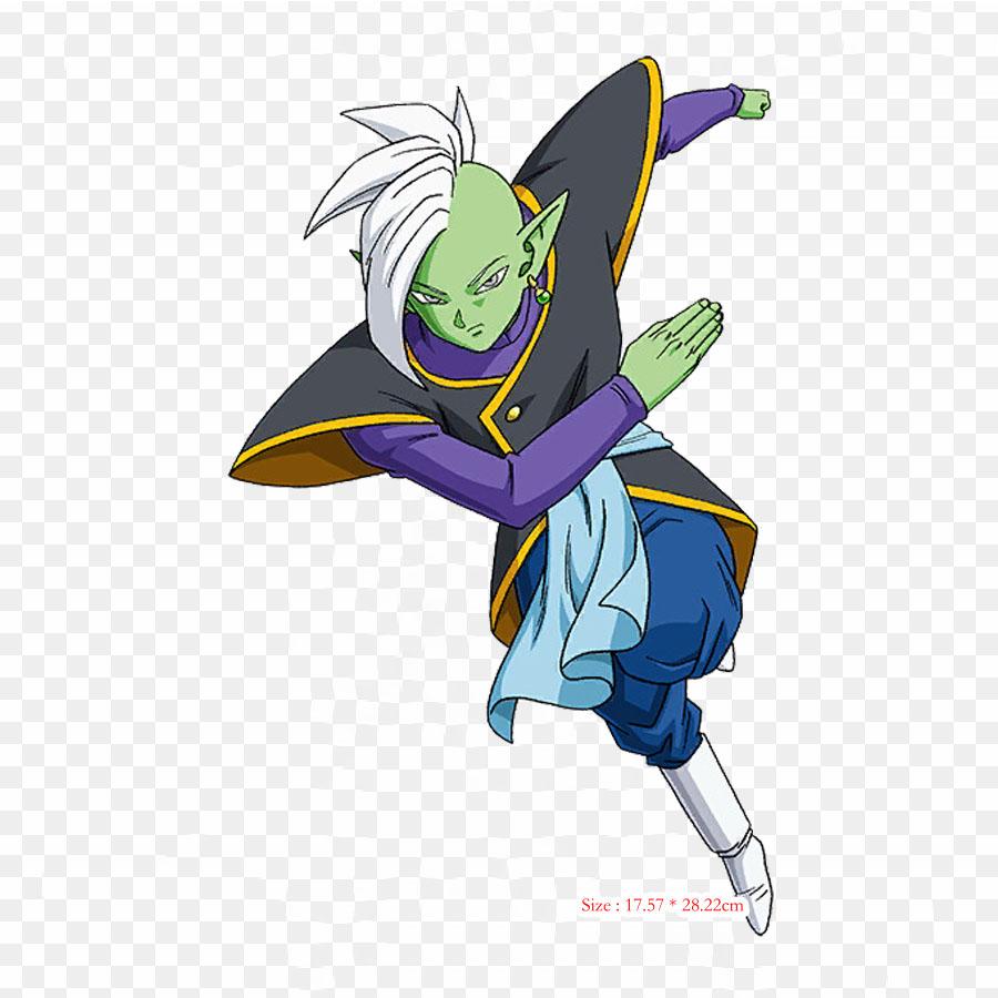 Nášivky na oblečení tašku nažehlovací termonálepky kreslený vzor Android 18 Frieza pratelné tepelný přenos