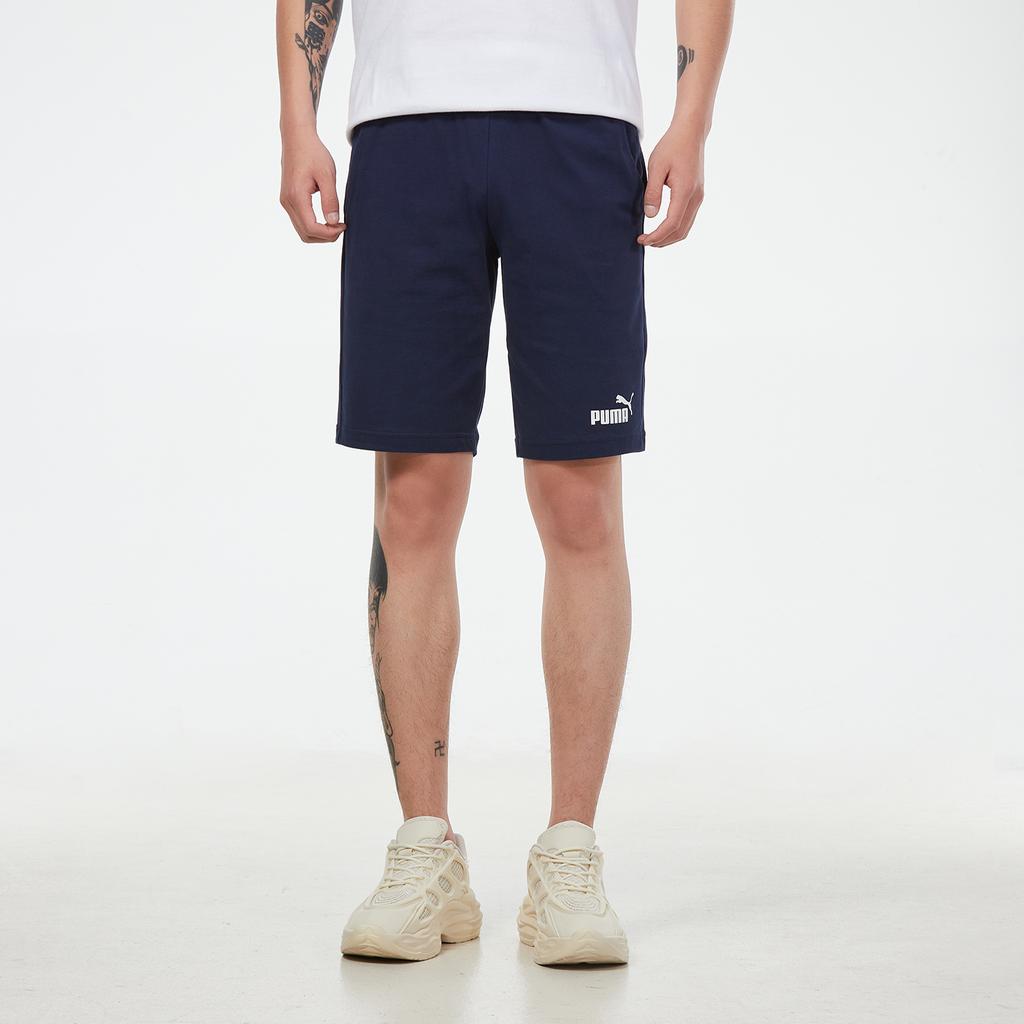 Puma Casual Sports Running Training Breathable Knit Shorts Men Bottoms Navy 588722-06