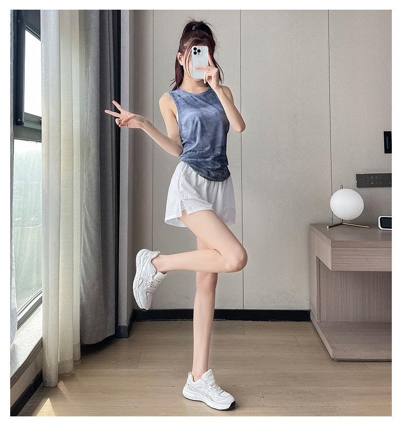 2024 Women's Summer Running Set: Quick-Dry Cardigan, Vest, Yoga Suit, and Shorts