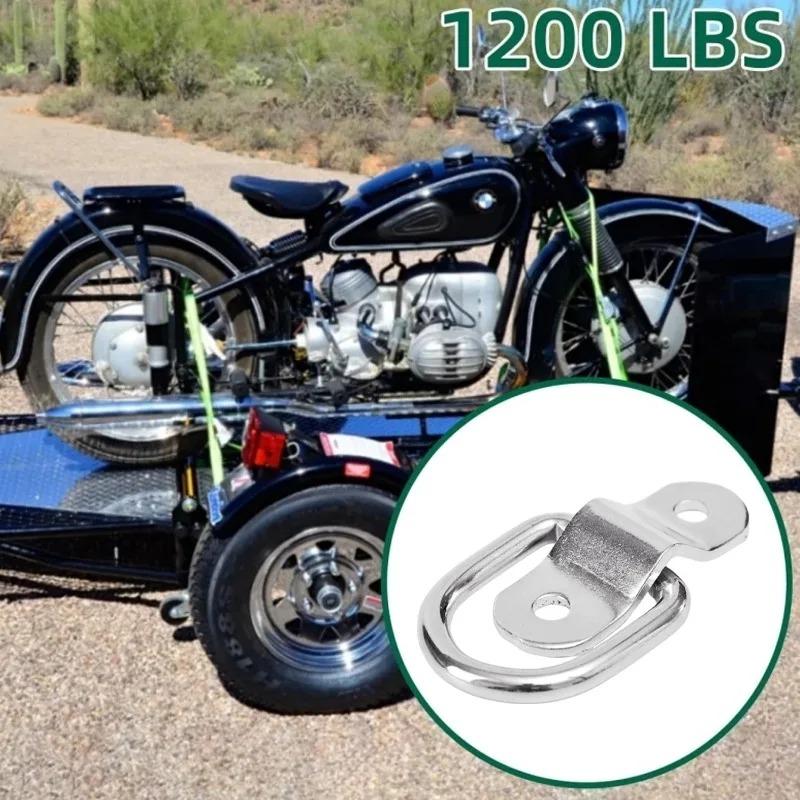 10/1Pcs D Rings Tie Down Anchors Ring Pull Hook Stainless Steel Lashing Ring Load Fit for Car Boat Cargo Trailer Vehicles RV Van