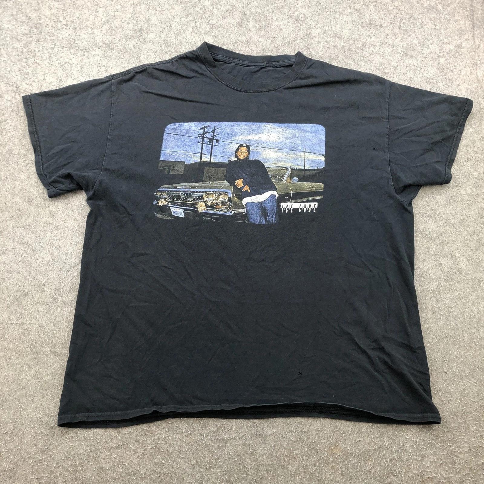 

Ice Cube Shirt Mens Extra Large Black Car Graphic West Coast Rap Hip Hop Tee L