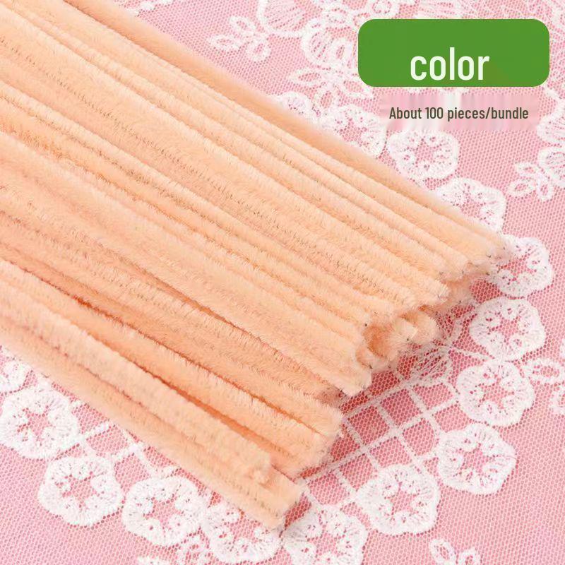 Colorful Chenille Pipe Cleaners for Kids' Craft & Educational Toys