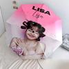 LISA, automatic folding umbrella, portable and foldable design, 8 ribs, a Christmas or birthday gift.