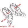 Silver Adjustable Foot Pegs for BMW R1200GS/R1250GS Adventure