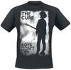The Cure Vintage Distressed Gothic Graphic Cotton TShirt Unisex Post Punk Style BlackWhite Short Sleeve Top