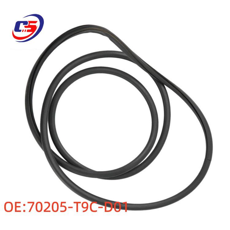 

70205-T9C-D01 Sunroof Sealing Strip for 16-19 Honda Greiz, Crider, Fit - Waterproof Glass Seal 70205-T9C-D01