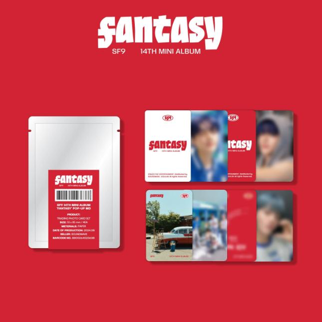 

Предварительный заказ SF9 POP-UP Store FANTASY Trading Photo Card Set