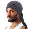 Breathable Long Tail Pirate Cap Cotton Hole Bandana Cap Hip Hop Bandana Headscarf  Unisex