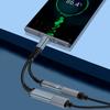 Universal USB C 3.5mm Sound Splitter And 60WPD Charging Cable For Car And Speakers