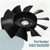 Transmission Cooling Fan 53822 584282001 Replacement Parts for Multiple Mowers Model 7Inch Plastic 10 Blade