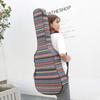 40/41 Inch Electric Guitar Case Ethnic Knitting Style Classical Acoustic Guitar Thickened Internal