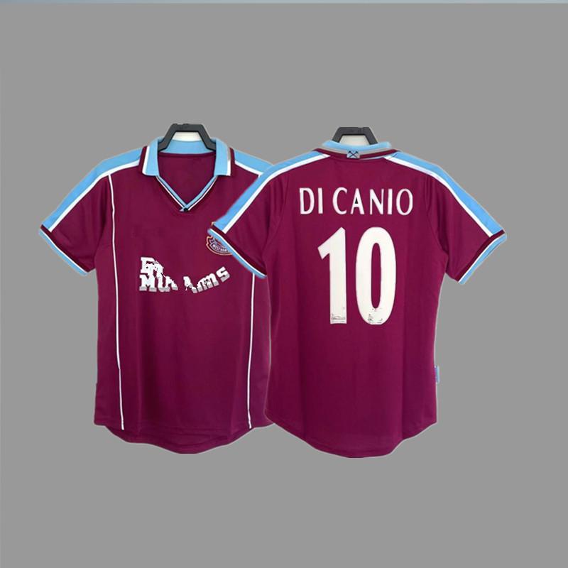 West Ham Retro Futbola Krekls Klasisks