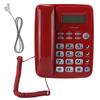 W520 Caller Identification Telephone Hands Free Call for Office Home Family BusinessRed