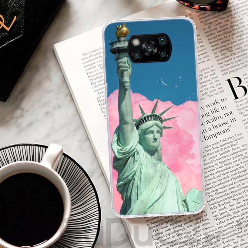 NYC New York City Cover For Xiaomi Poco X6 X7 X5 Pro X4 Gt X3 Nfc F6 Phone Case F5 F4 F3 F2 F1 M5S M4 M3 Print Shell Housing X5