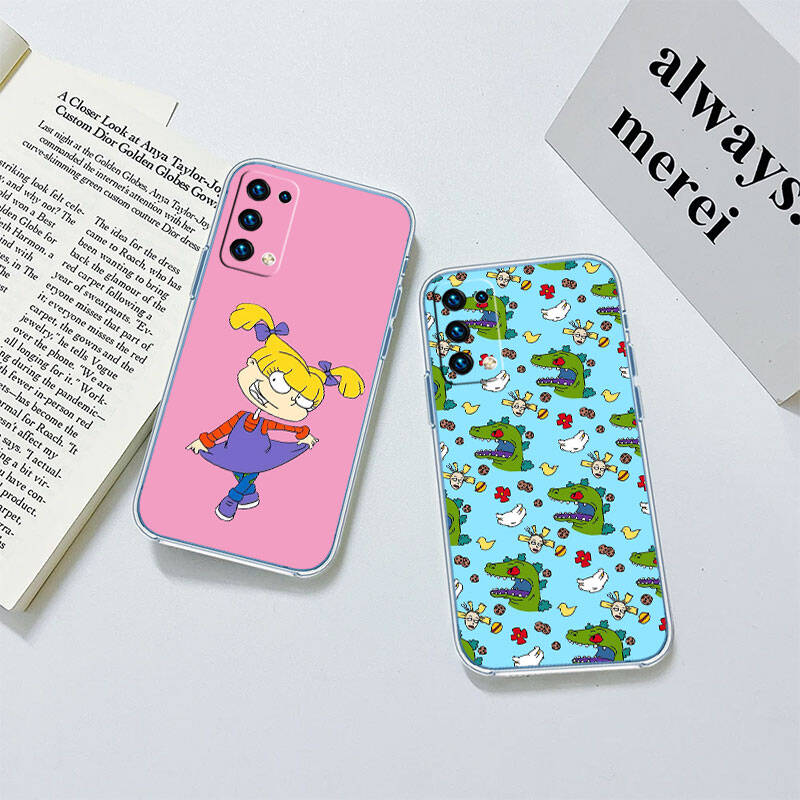 MH132 Rugrats Phone Case for Motorola Edge 20 30 S30 40 50 Fusion Lite Plus Pro Neo Ultra One Power Action Macro Hyper Vision Zoom