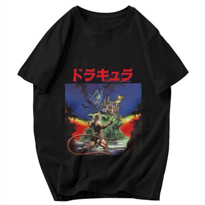 Men T Shirt Castlevania Vampire Gifts Y2K Graphic Anime Unisex Tops T Shirts