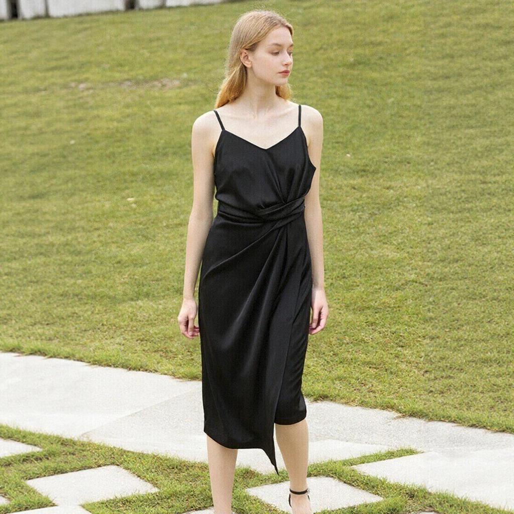 [DS22] Irregular Design Suspender Dress - Fall 2025 Collection for Women