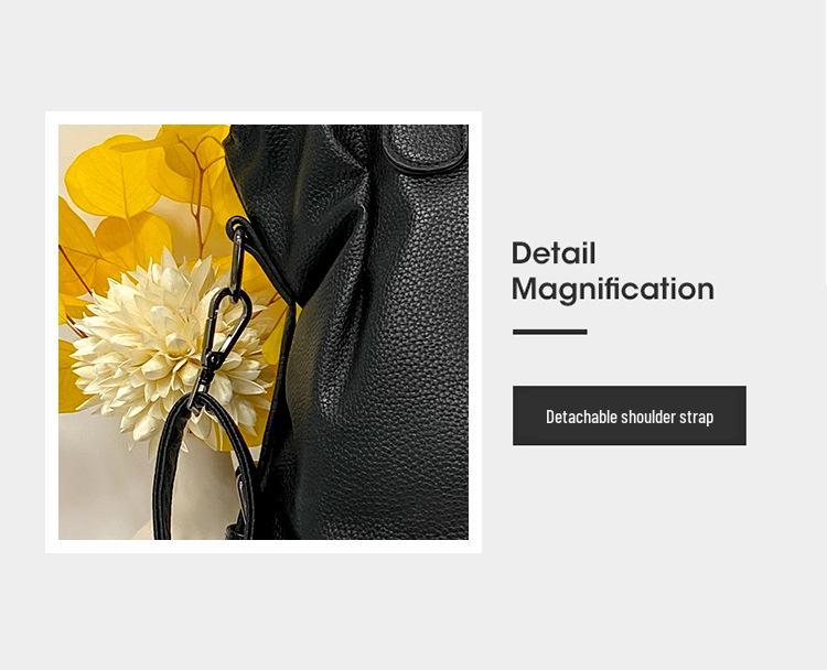 Women's 2025 Large Capacity Spring/Summer Handbag - Korean-Style Fashionable Shoulder & Crossbody Bag for Middle-Aged Moms