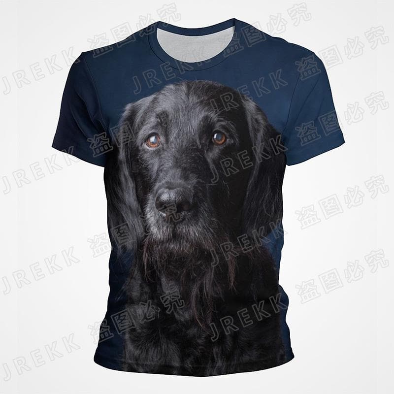 Ανδρική Μόδα 3D Τυπωμένο Ανδρικό T-Shirt Στρογγυλή Λαιμόκοψη Κοντομάνικο Μοντέρνο Street Wear