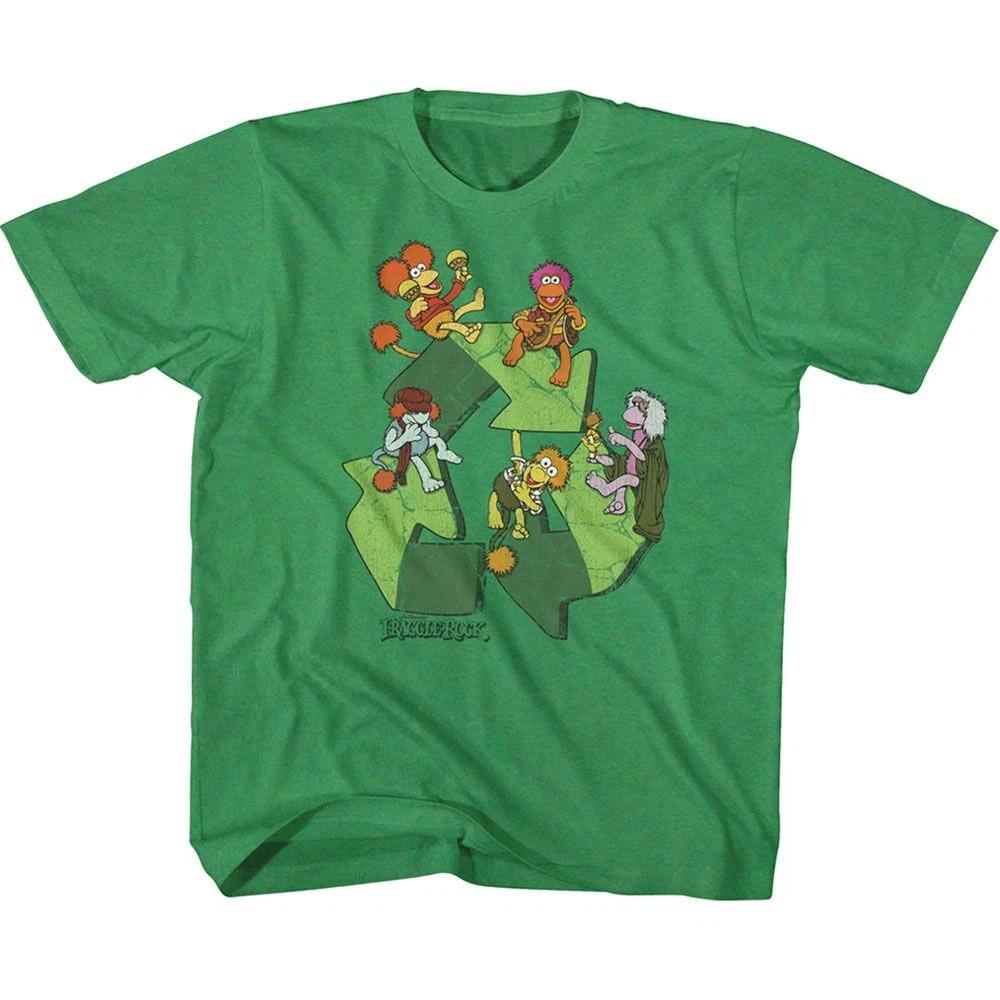 Kids Fraggle Rock Recycle Symbol TV Shirt 130