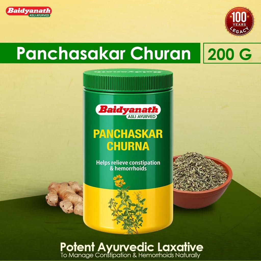Baidyanath Panchasakar Churna - 100 g (Pack of 2)