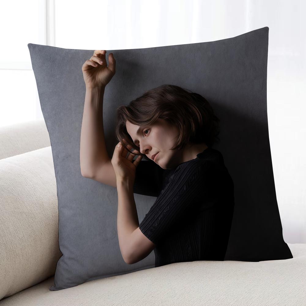 

Singer JJana Horn cushion cover Home Bedding Sofa living Room pillowcase Simple Soft Skin Cushion Cover Party Gift 30x30cm