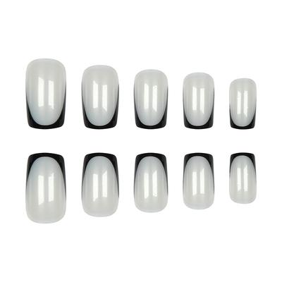 Press Nails Short Square Fake Nails for Women Everyday Wear
