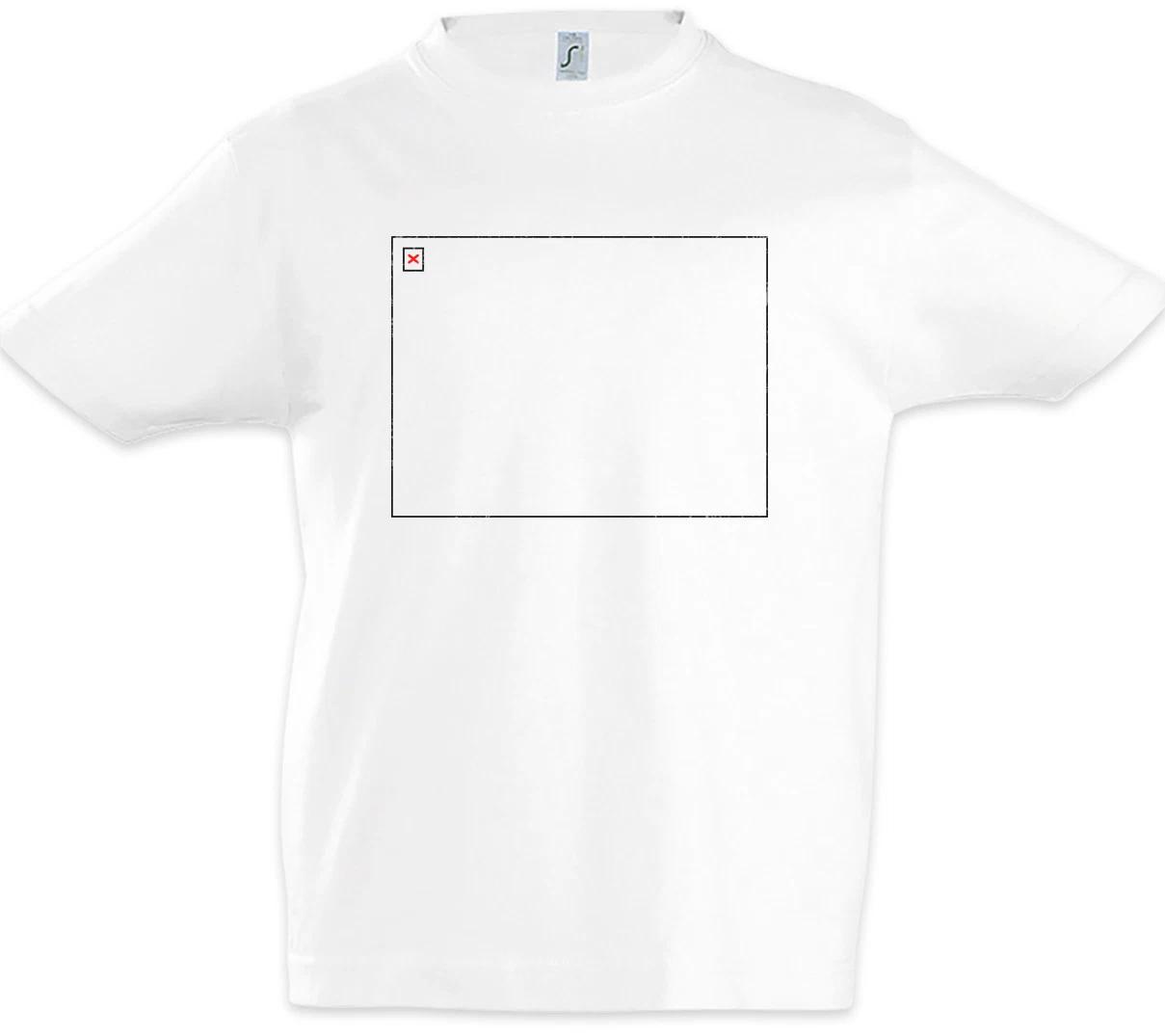 Empty Frame Boys kids boys T-Shirt CSS Html Computer Web Design Designer Scientist Fun 100